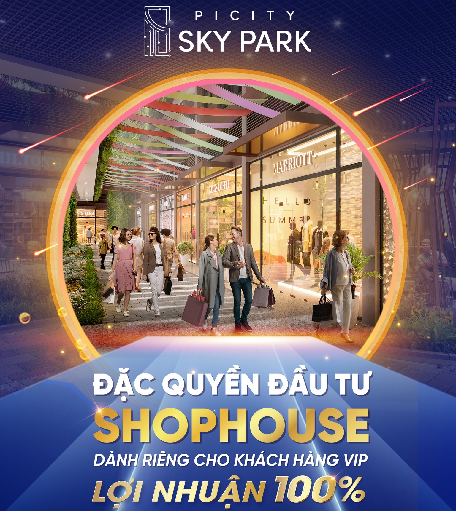 But pha loi nhuan cung Shophouse Picity Sky Park